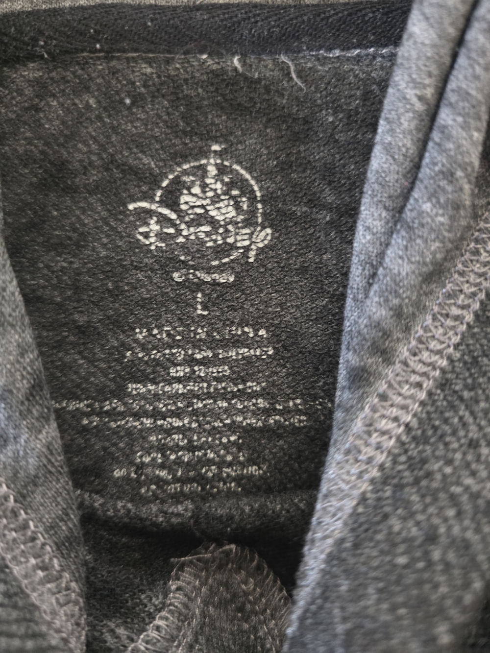 Disney-Inspired Black Hoodie Sweatshirt - The Happiest Place On Earth - Picture 3 of 9